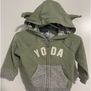 Baby Yoda GAP hoodie.